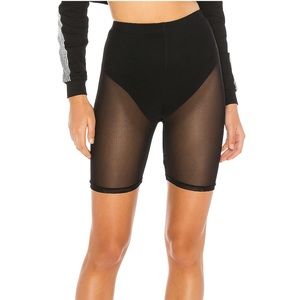 Superdown danika mesh biker short